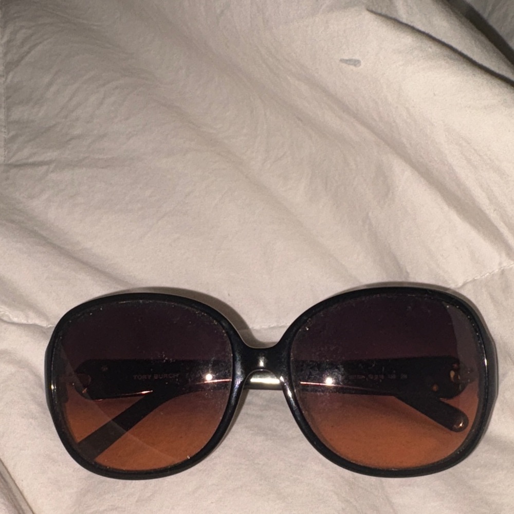 Tory Burch Black and Brown Sunglasses